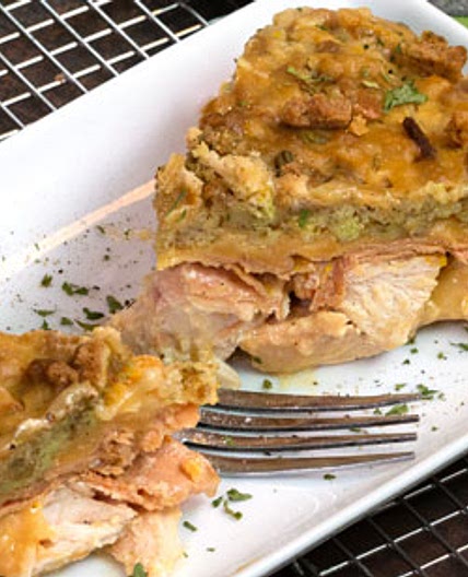 Slow Cooker Chicken Cordon Bleu