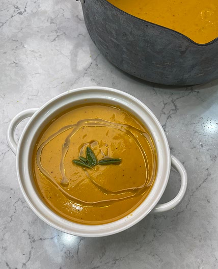 Creamy Roasted Butternut Squash Soup