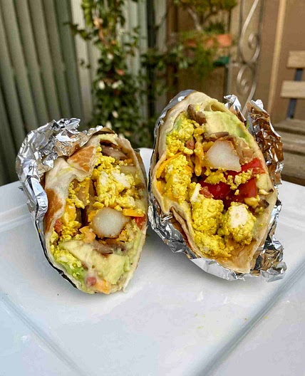 Vegan Breakfast Burrito