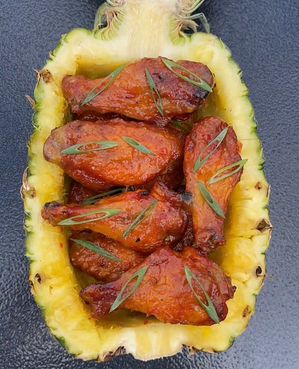 Pineapple Mango Habanero Wings