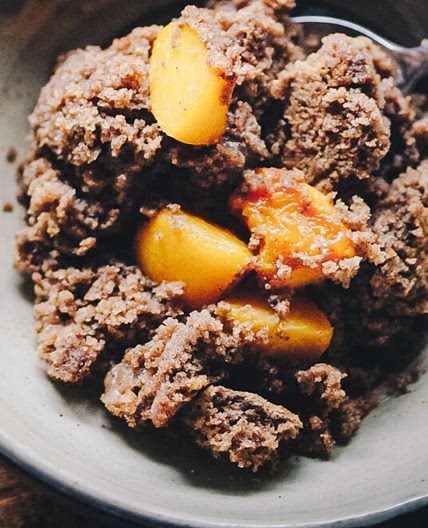 Gluten-Free Peach Cobbler