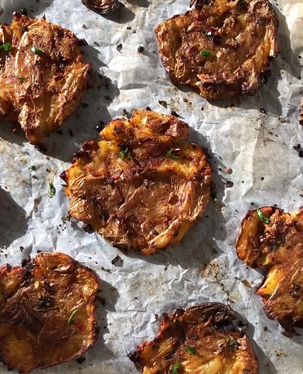 Smash potatoes 