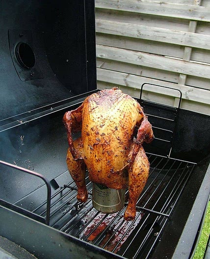 Smoked Beer Can Chicken