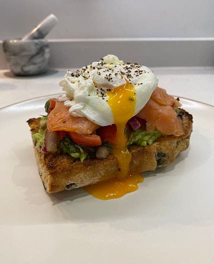 Ultimate Poached Egg and Smoked Salmon Brunch 