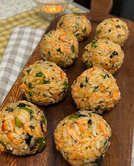 Delicious Salmon Rice Balls