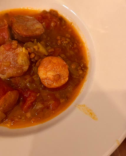 Tajin de chorizo