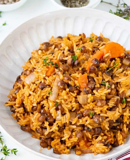 Instant Pot Pigeon Peas Rice