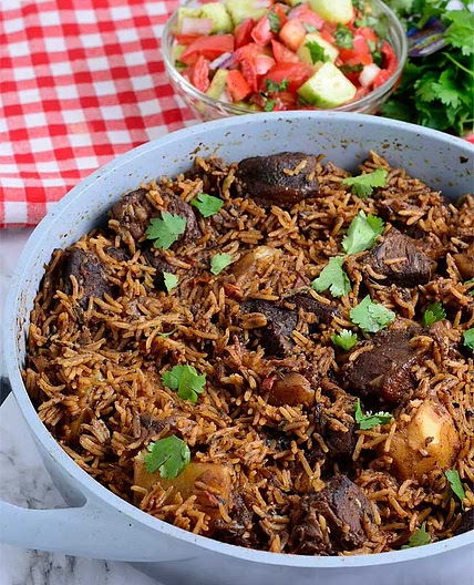 East African Pilau by Chef Lola
