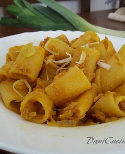 Pasta tonno e porri