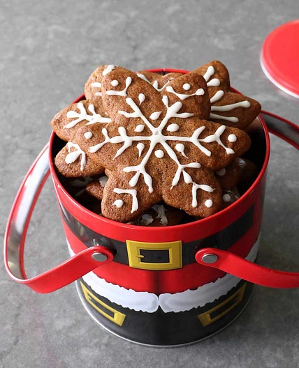 Gingerbread Snowflakes