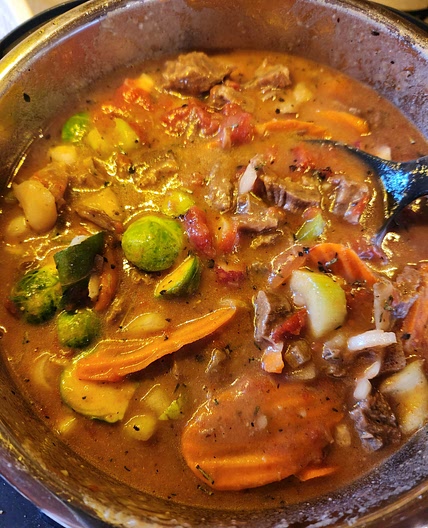 Beef Roast with Stew Leftovers