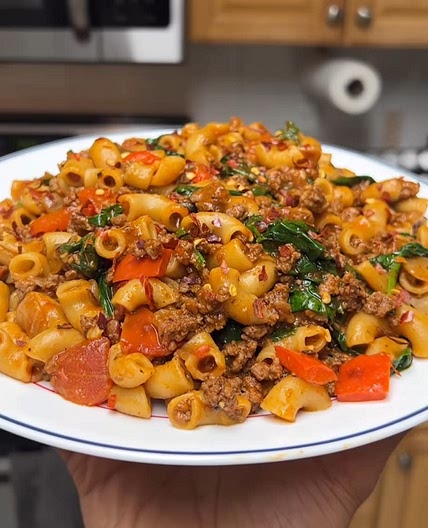 Healthy Macaroni and Beef