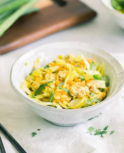 Turmeric Pork Stir Fry