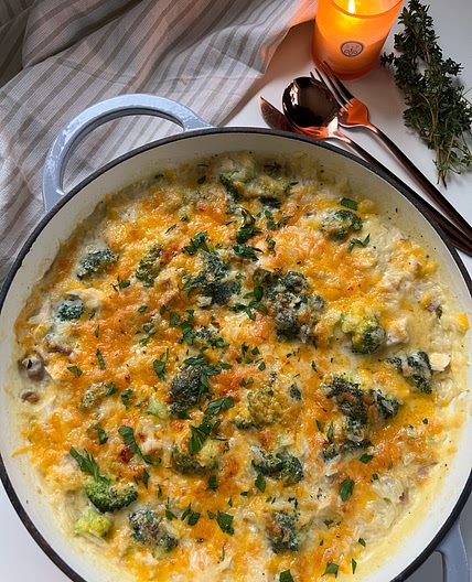 Chicken & Broccoli Rice Casserole