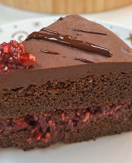 🍷RED WINE CHOCOLATE CAKE
