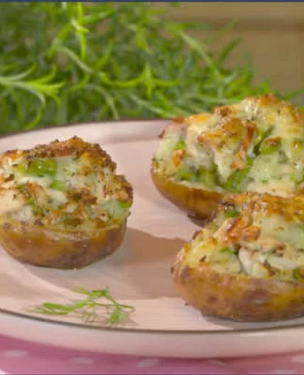 Lisa Faukner's filled jacket potatoes