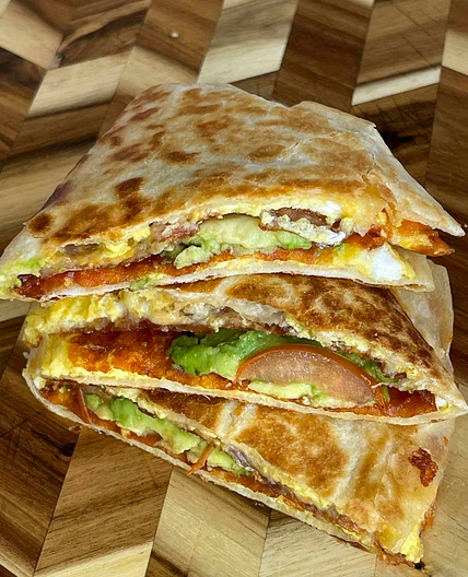 Breakfast quesadilla