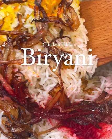 Boneless Chicken Tikka Masala Biryani