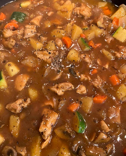 Easy Japanese Chicken Curry 