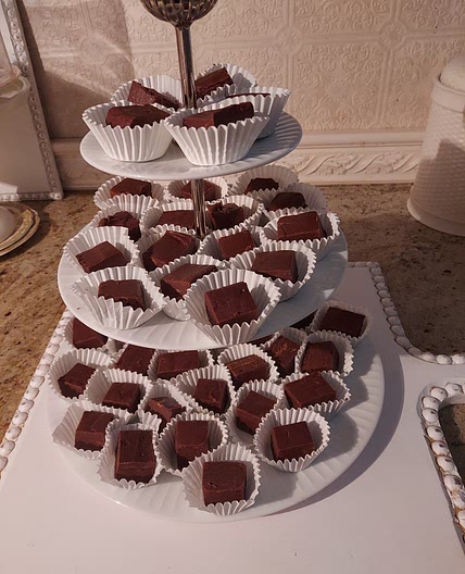 Chocolate caramel fudge