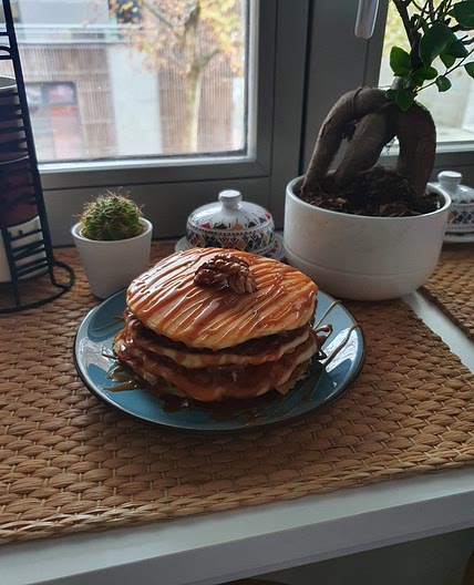 Fluffy pancakes à la fourchette