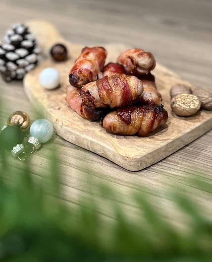 Caramelised Pigs in Blankets