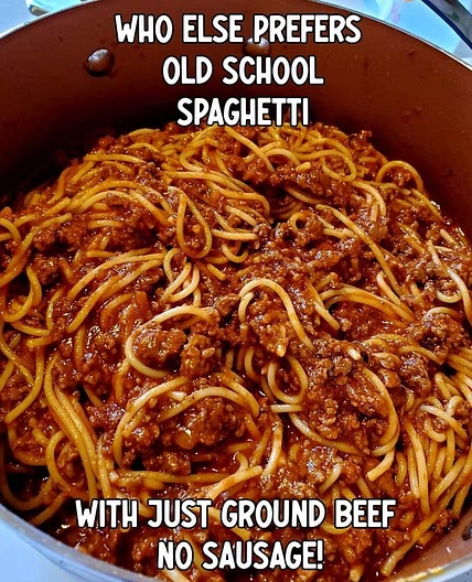 best Old School Spaghetti Recipe