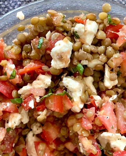 Bruschetta Lentil Dip