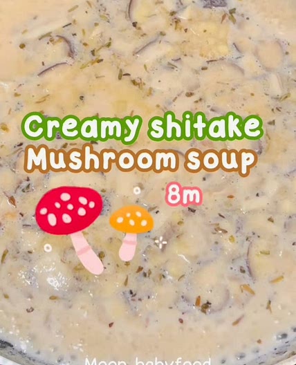 Creamy Shiitake Mushroom Soup