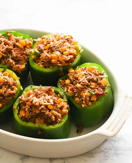 Stuffed Green Peppers
