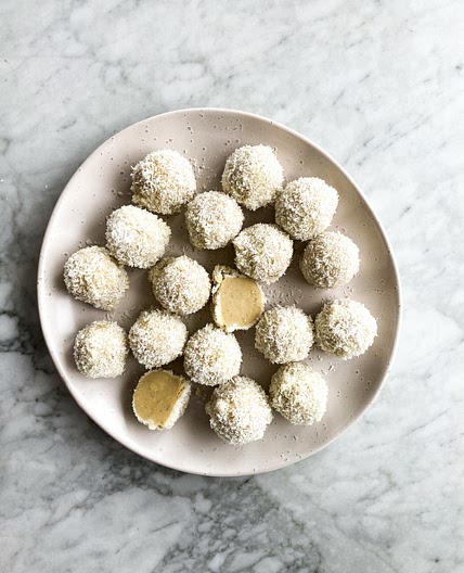White Chocolate Snowballs