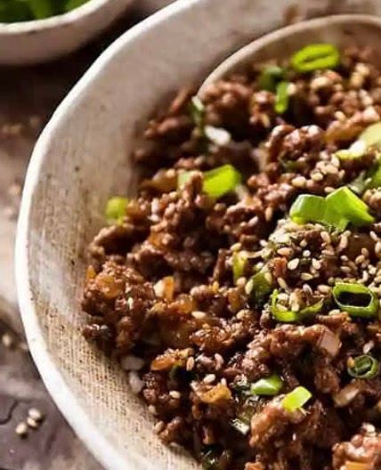 Keto Asian Ground Beef