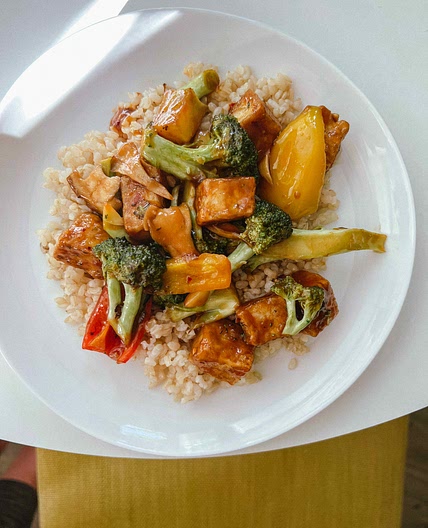 Crispy Tofu Stir Fry 