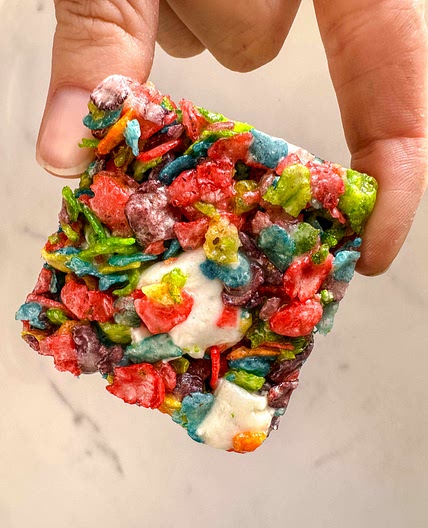Fruity Pebbles Marshmallow Treats