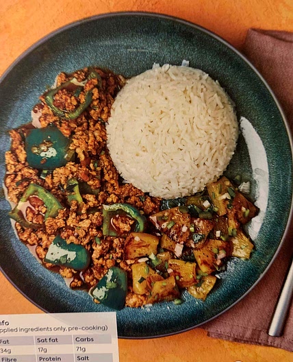 Caribbean style pork with pineapple salsa