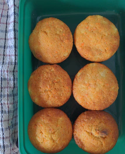 Muffins à l'ananas et aux carottes