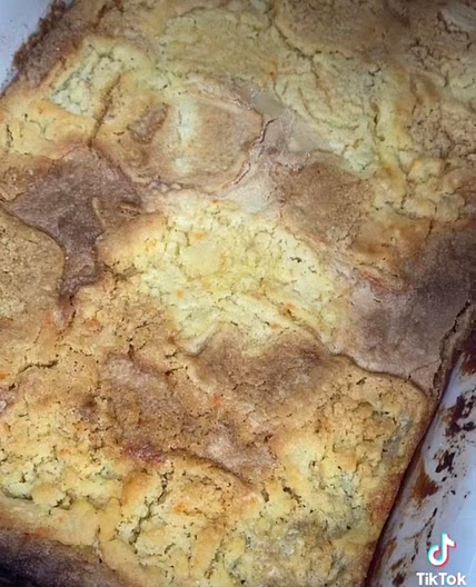 Sweet Potato Dump Cake 