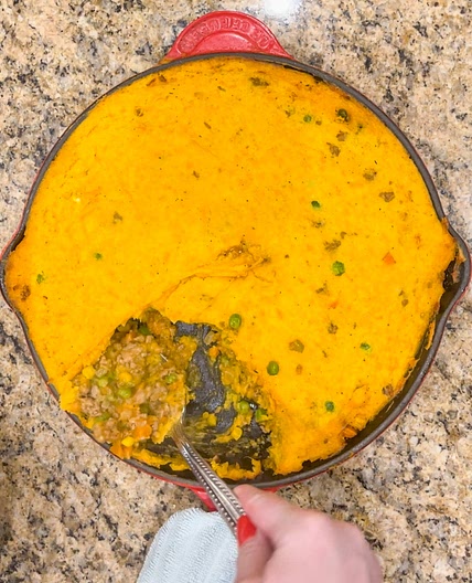Turkey and Sweet Potato Shepard’s Pie