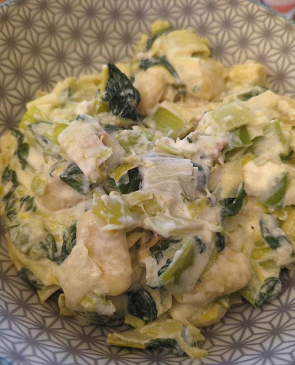 Gnocchis a la tartuffo