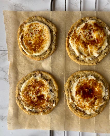 Caramel Brûlée Latte Cookie