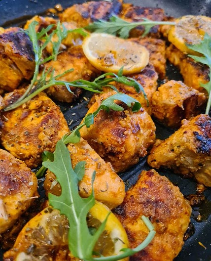 Spiced Pan-Grilled Salmon