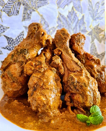 Pomegranate Walnut Chicken Drumsticks
