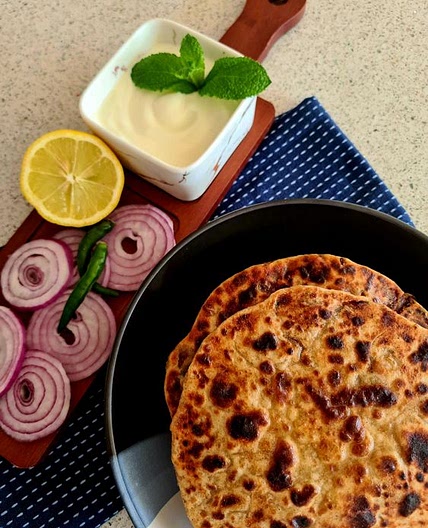 Onion Paratha (Pyaaz Ka Paratha)