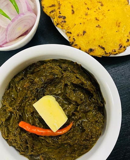 Sarson Ka Saag (Mustard Greens Curry)