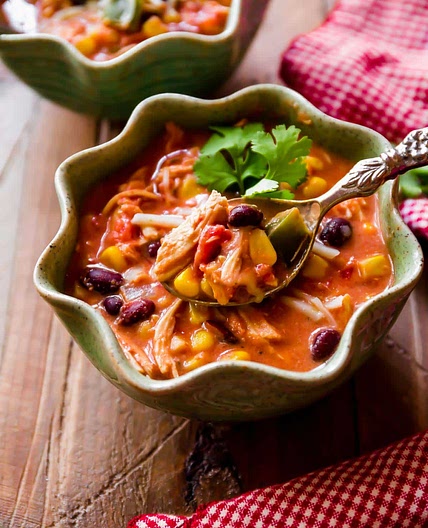 Slow Cooker Chicken Chili