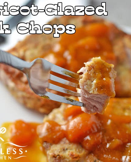 Triple Apricot Pork Chops