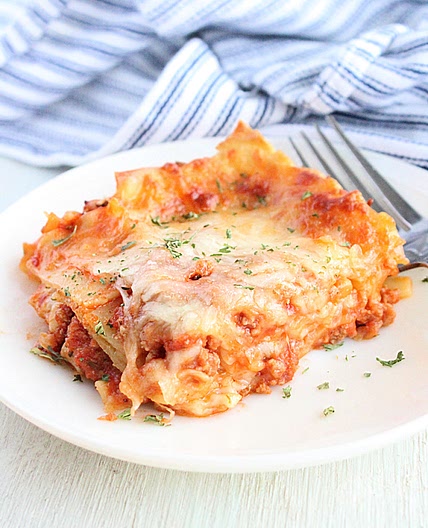 Small Batch Lasagna
