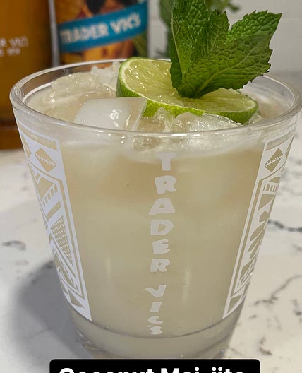 Coconut Mai-Jito (courtesy of Trader Vic’s) 