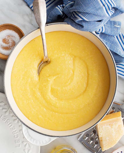 Creamy Polenta (smaller recipe)