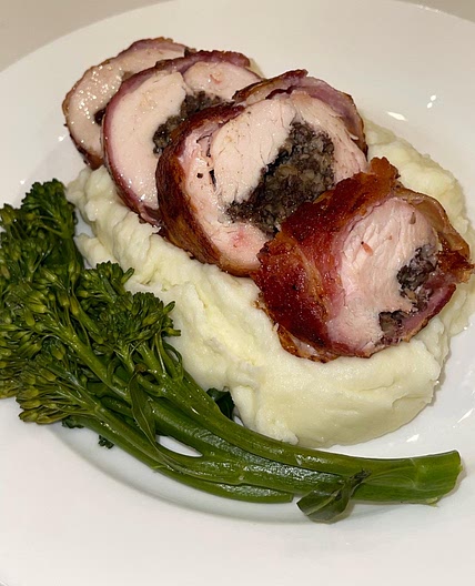 Balmoral Chicken with Creamy Mushroom and Mustard Sauce